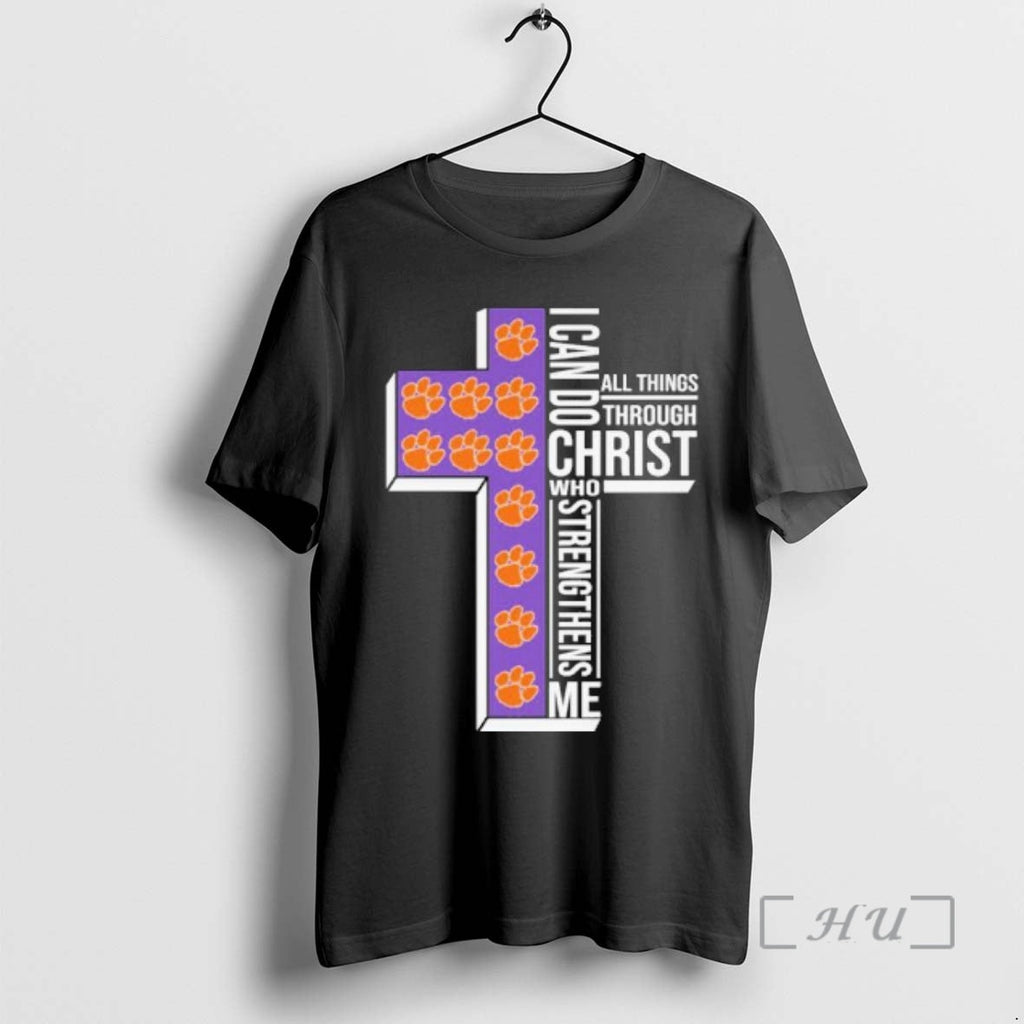 Officials I Can Do All Things Faith Sports Clemson - Adult & Kids T-Shirts, Sweatshirts & Hoodies apparel design preview 1