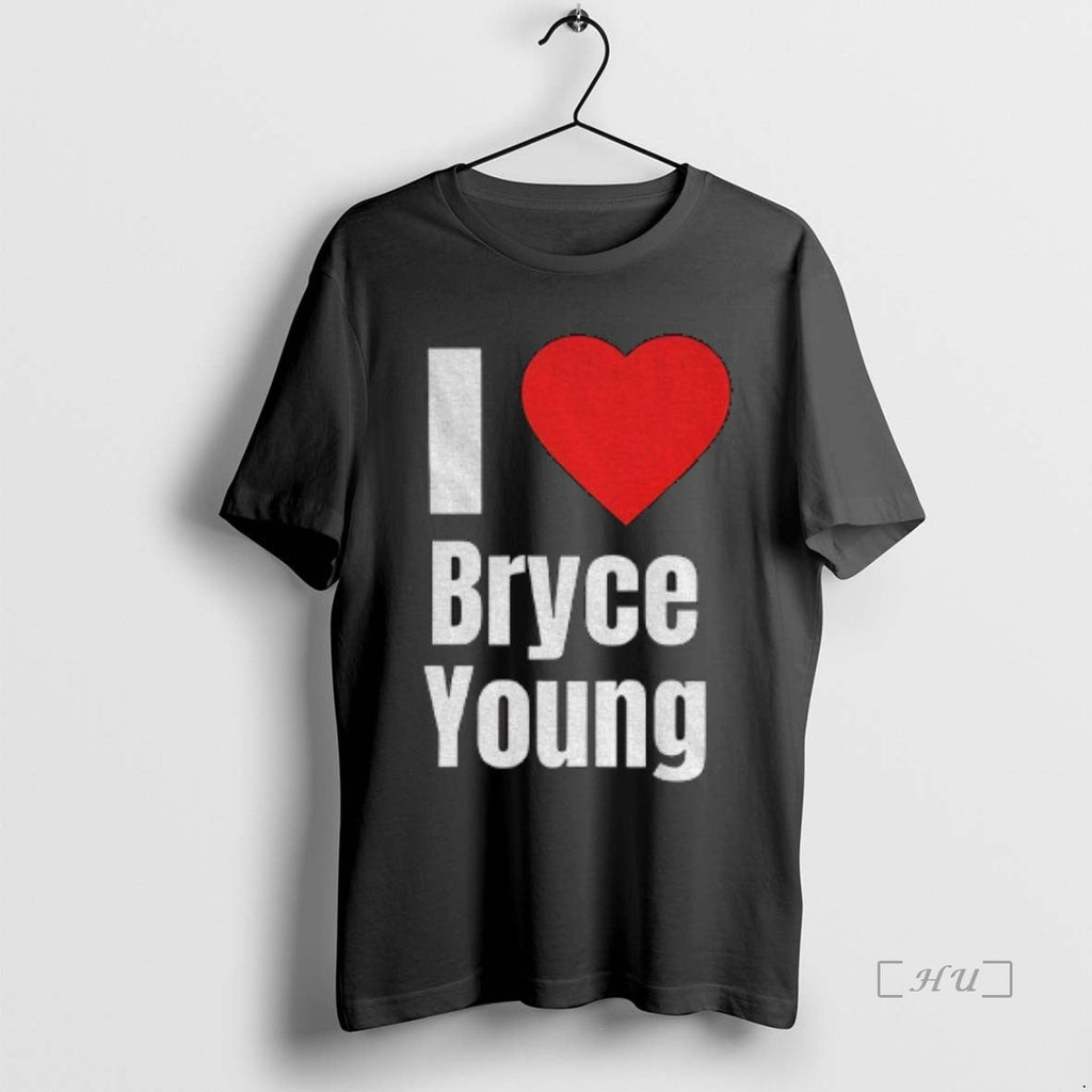 Officials I Heart Bryce Young - Adult & Kids T-Shirts, Sweatshirts & Hoodies apparel design preview 1