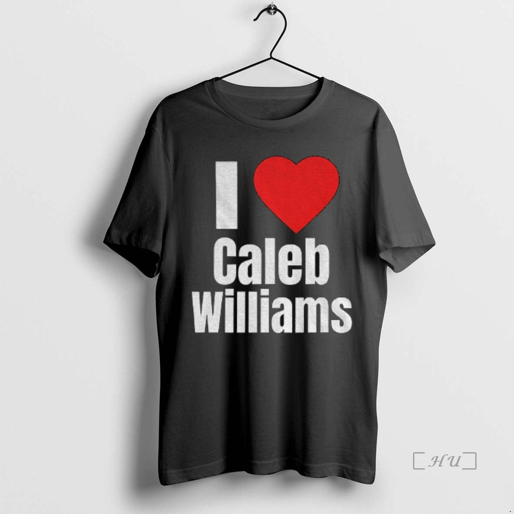 Officials I Heart Caleb Williams - Adult & Kids T-Shirts, Sweatshirts & Hoodies apparel design preview 1