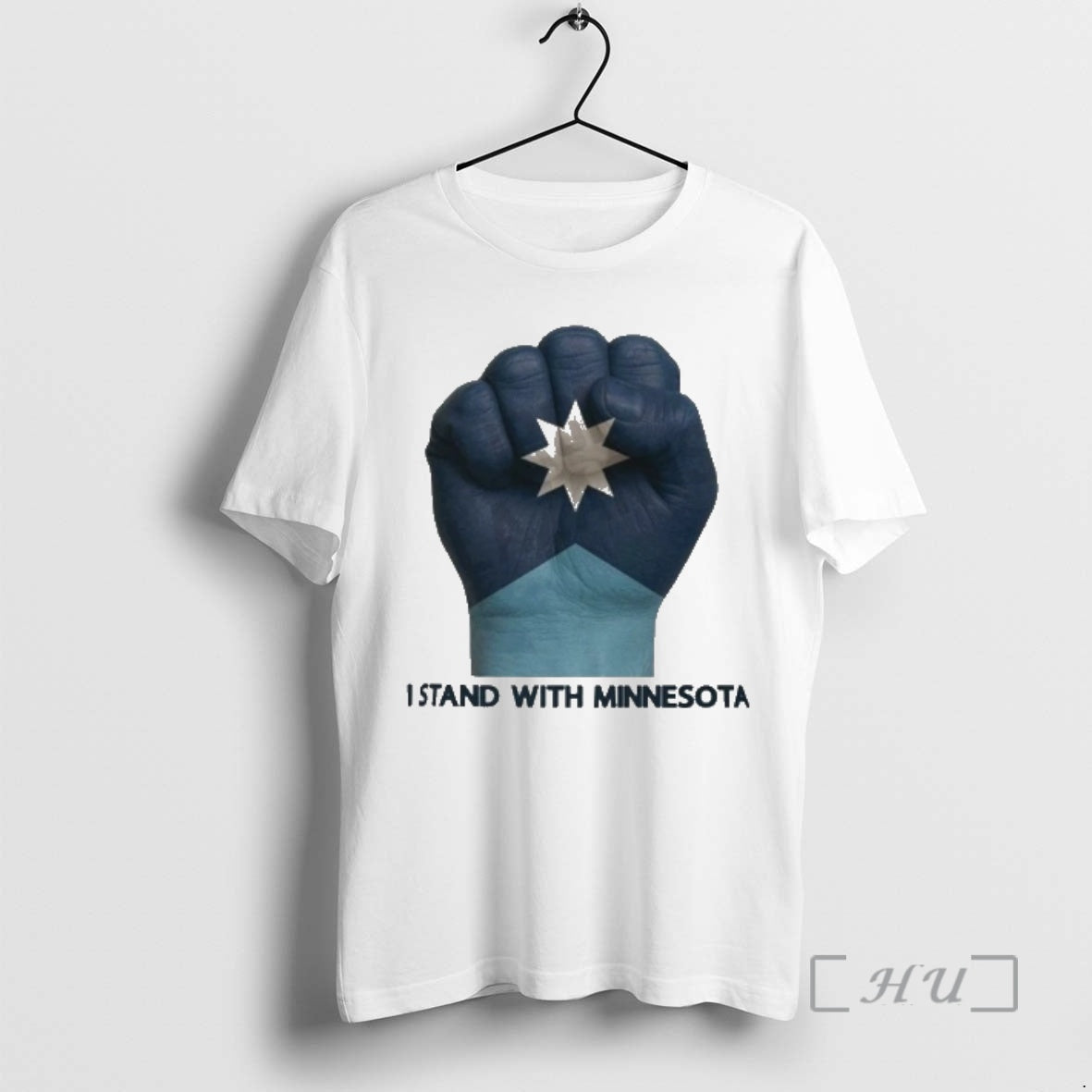 Officials I Stand Minnesota Protest Fist - Adult & Kids T-Shirts, Sweatshirts & Hoodies apparel design preview 1