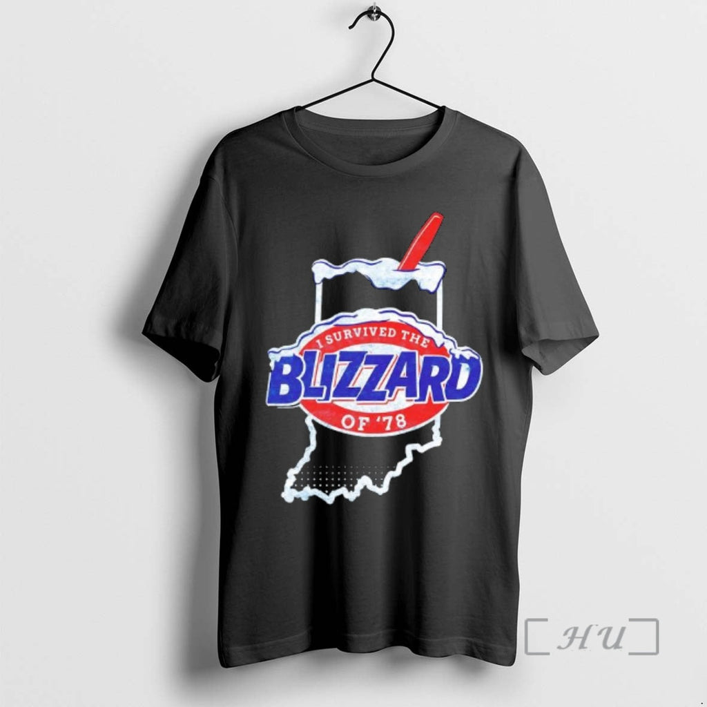 Officials I Survived Blizzard 78 - Adult & Kids T-Shirts, Sweatshirts & Hoodies apparel design preview 1