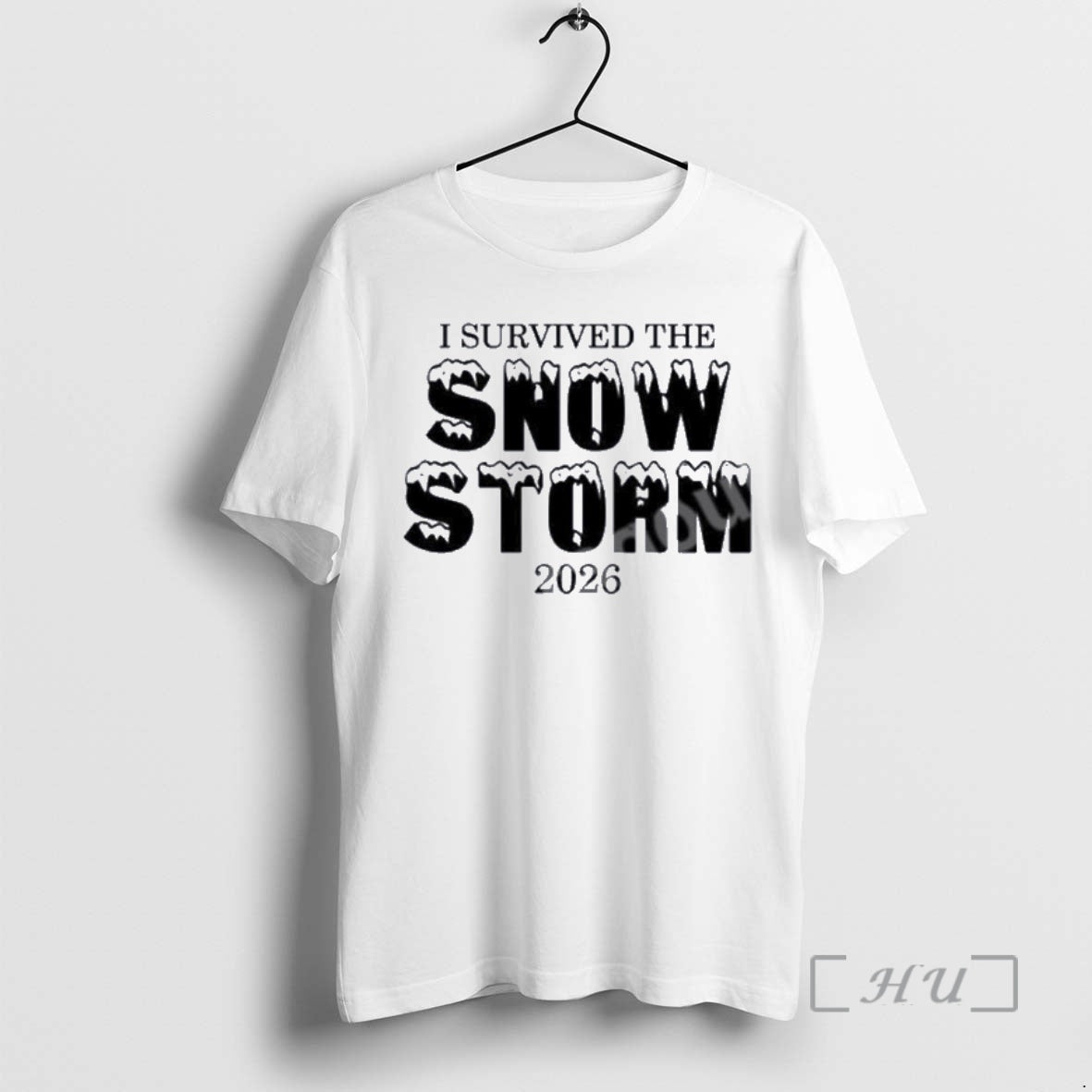 Officials I Survived Snow Storm 2026 - Adult & Kids T-Shirts, Sweatshirts & Hoodies apparel design preview 1