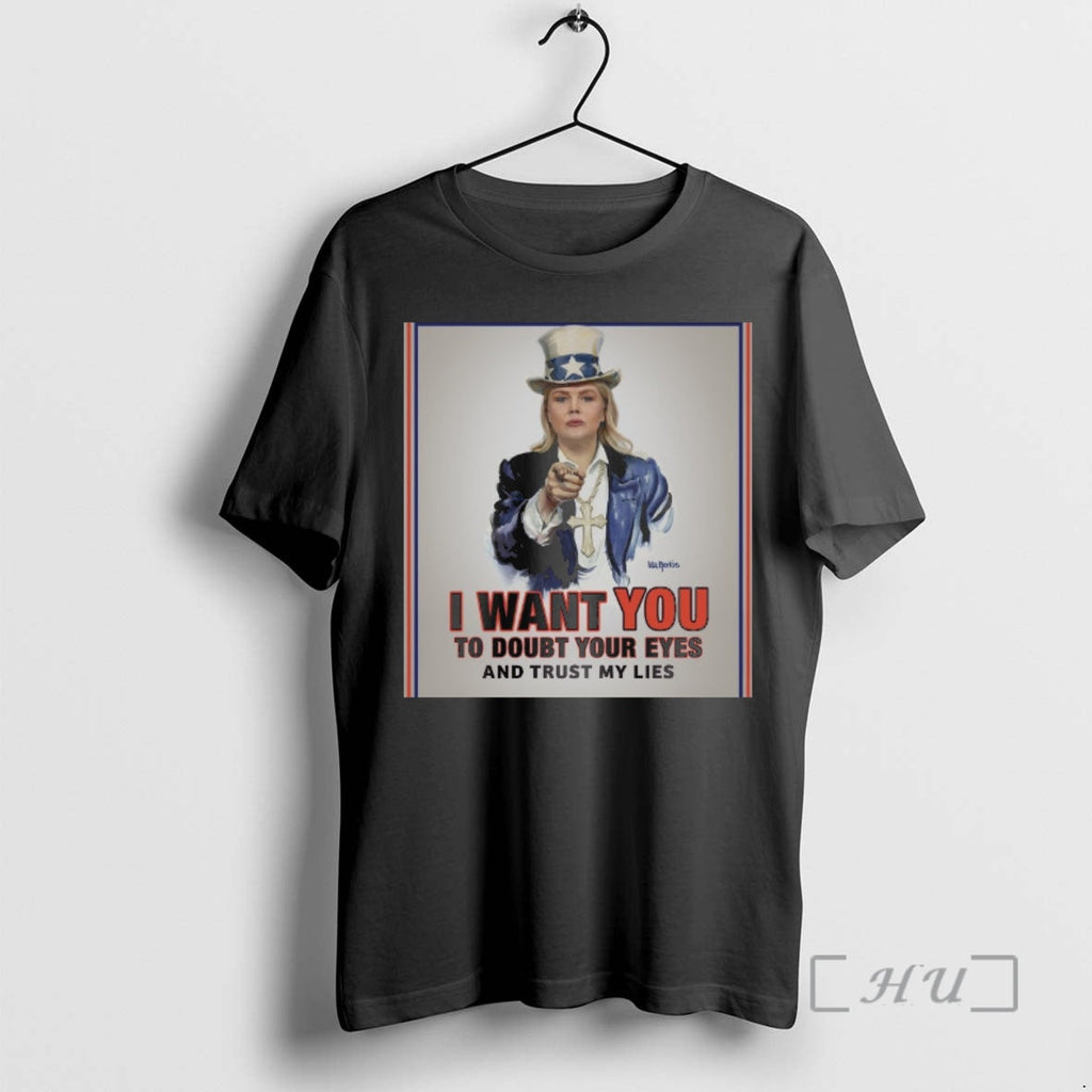 Officials I Want You Doubt Your Eyes Trust My Lies - Adult & Kids T-Shirts, Sweatshirts & Hoodies apparel design preview 1