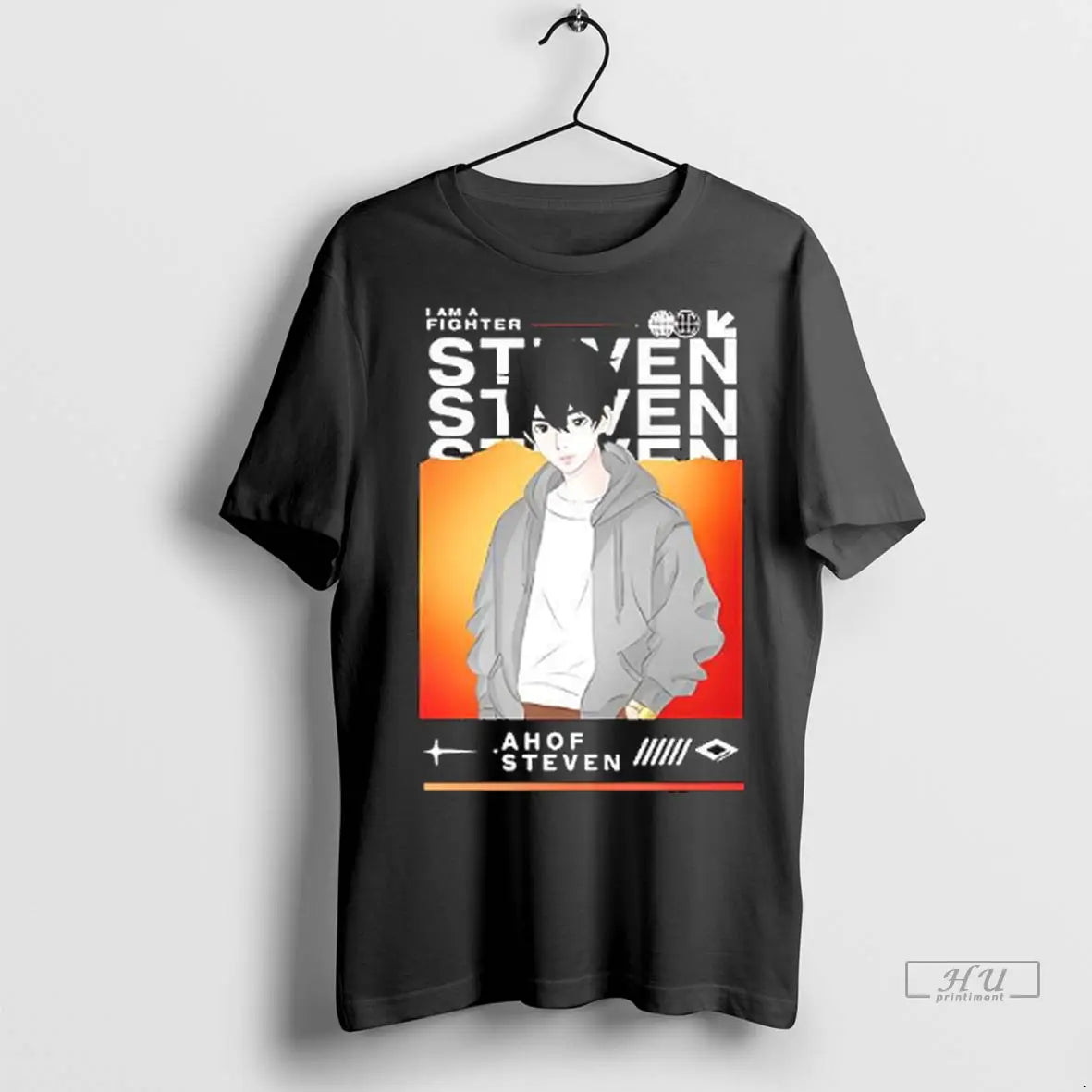 Officials I Am A Fighter Ahof Steven - Adult & Kids T-Shirts, Sweatshirts & Hoodies apparel design preview 1