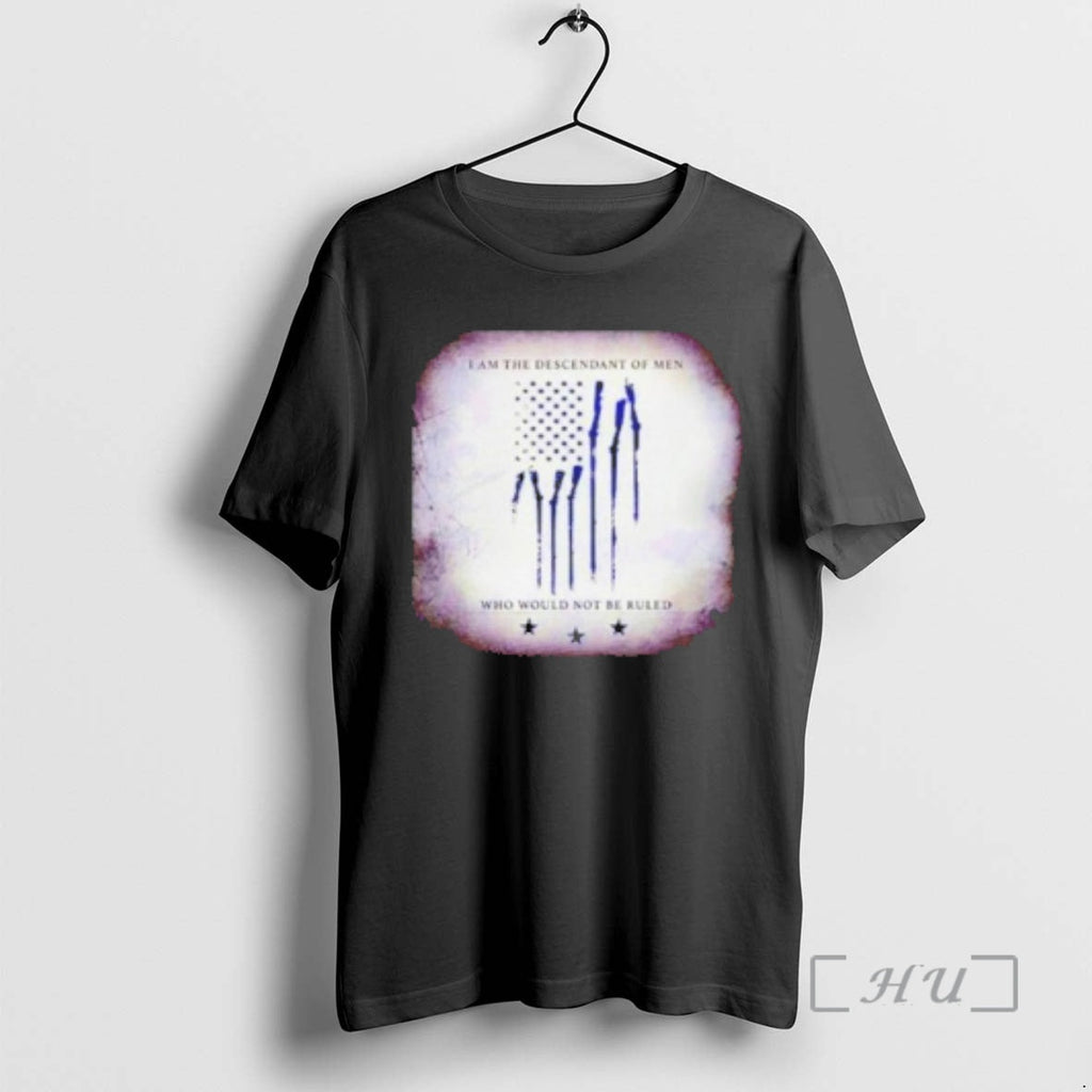Officials I Am Descendant Who Would Not Be Ruled - Adult & Kids T-Shirts, Sweatshirts & Hoodies apparel design preview 1