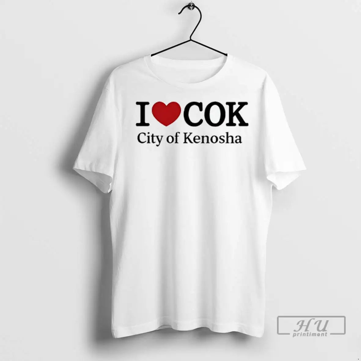 Officials I Love Cok The City Of Kenosha Heart - Adult & Kids T-Shirts, Sweatshirts & Hoodies apparel design preview 1