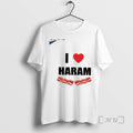Officials I Love Haram Bacon - Adult & Kids T-Shirts, Sweatshirts & Hoodies apparel design preview 1