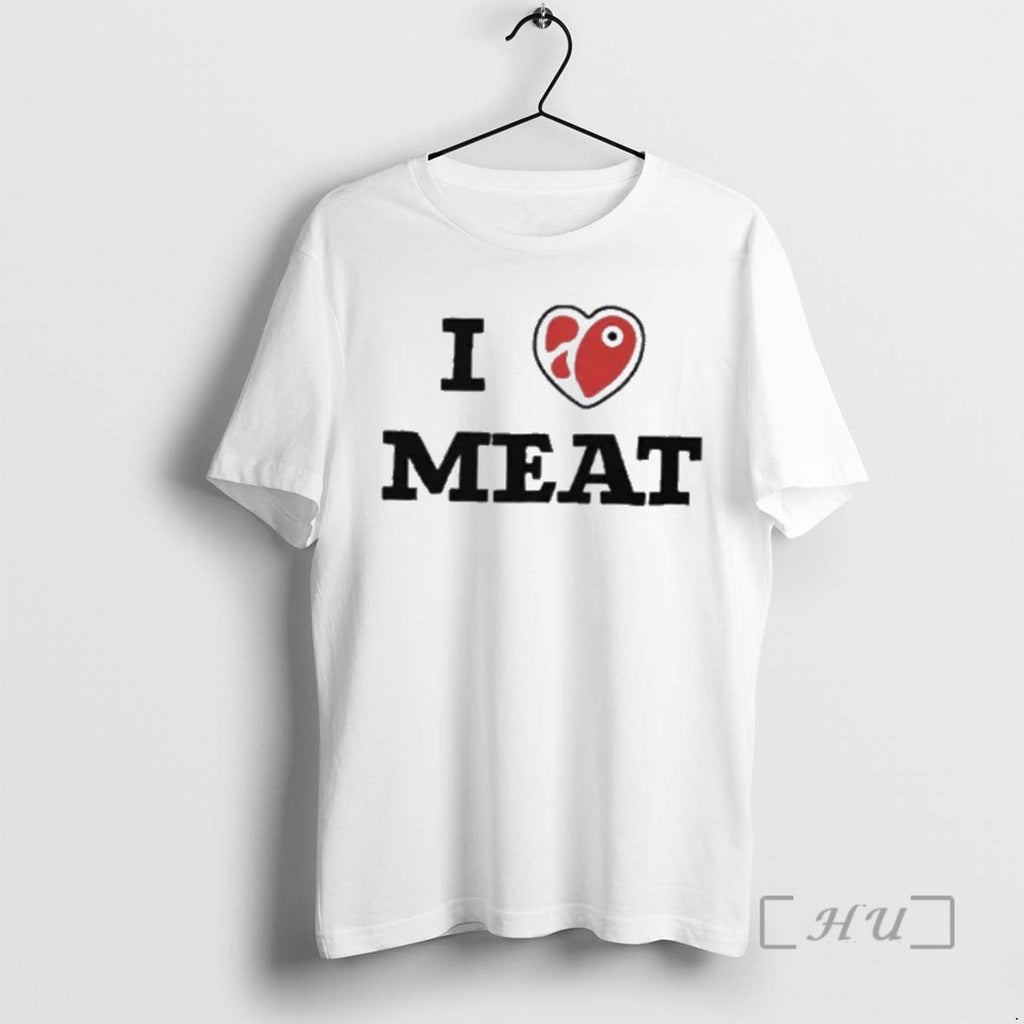 Officials I Love Meat - Adult & Kids T-Shirts, Sweatshirts & Hoodies apparel design preview 1
