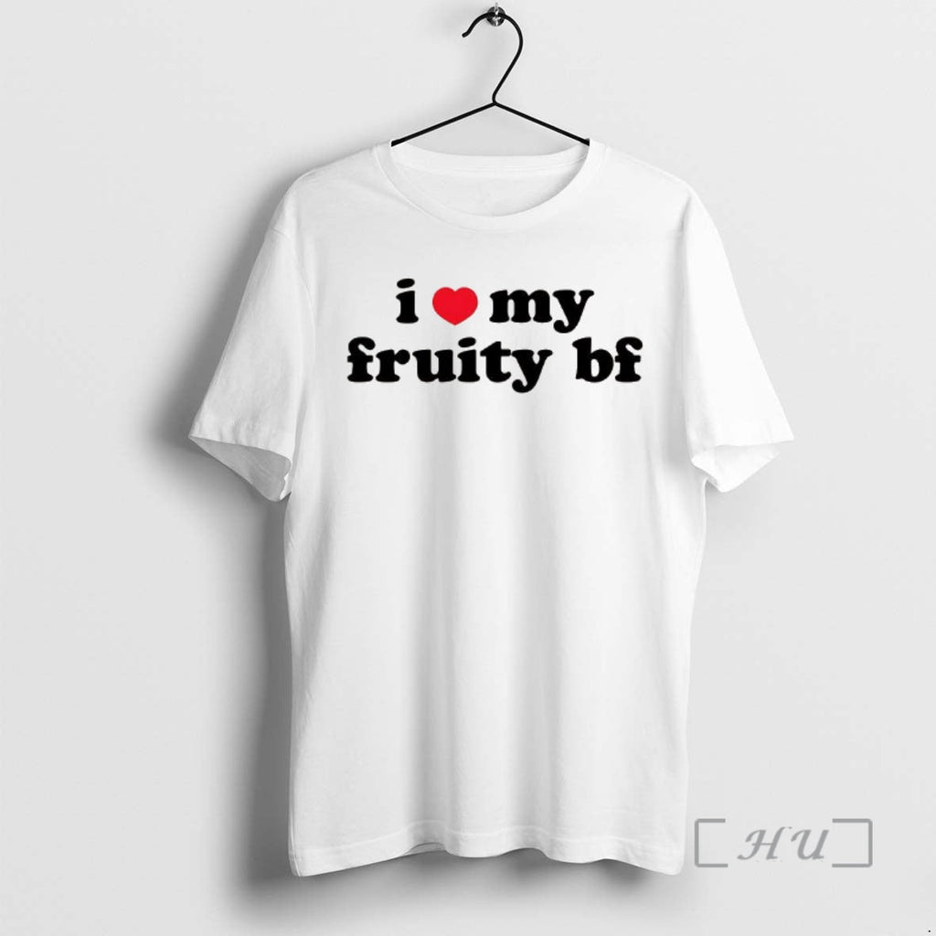 Officials I Love My Fruity Bf - Adult & Kids T-Shirts, Sweatshirts & Hoodies apparel design preview 1