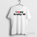 Officials I Love My Fruity Bf - Adult & Kids T-Shirts, Sweatshirts & Hoodies apparel design preview 1