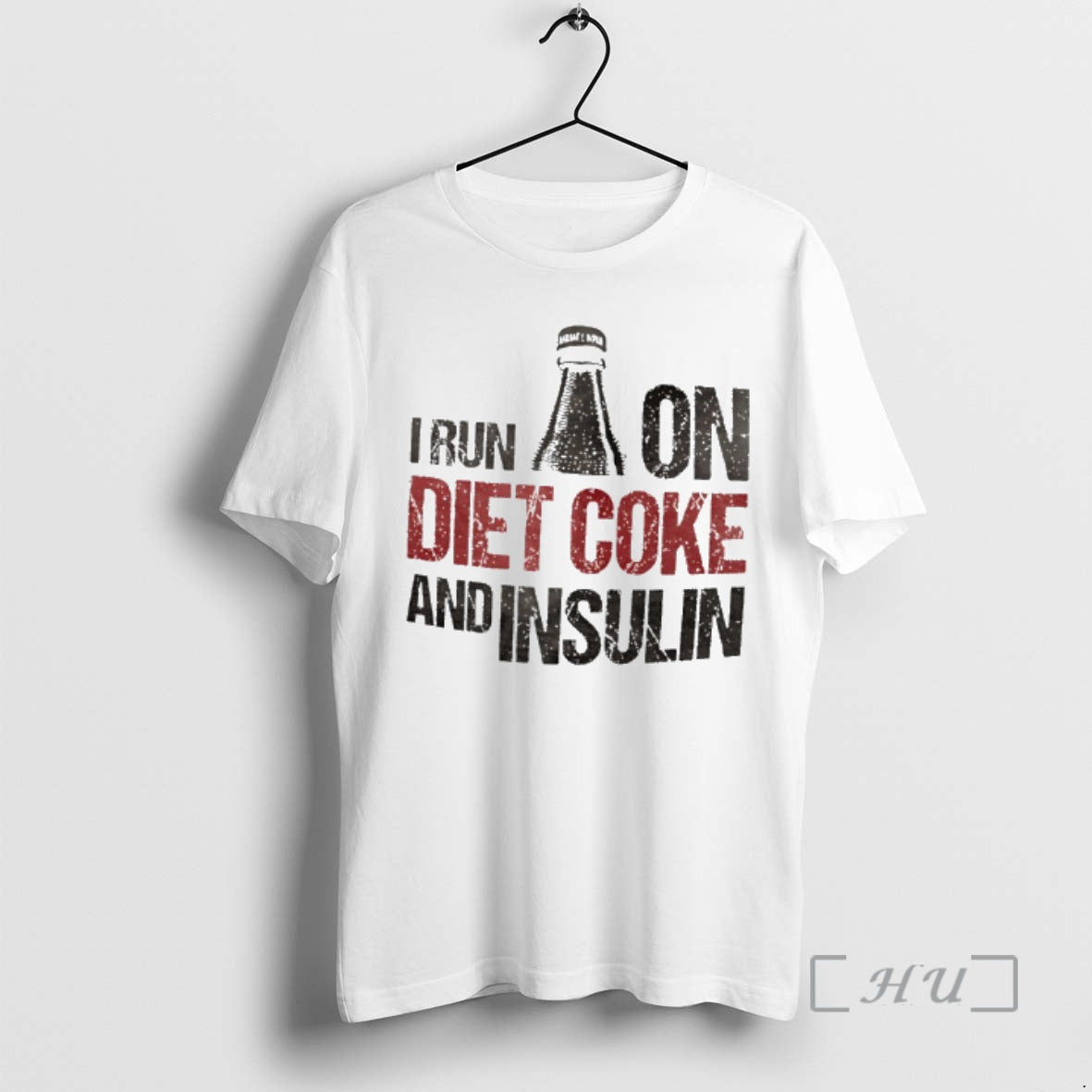 Officials I Run On Diet Coke And Insulin - Adult & Kids T-Shirts, Sweatshirts & Hoodies apparel design preview 1