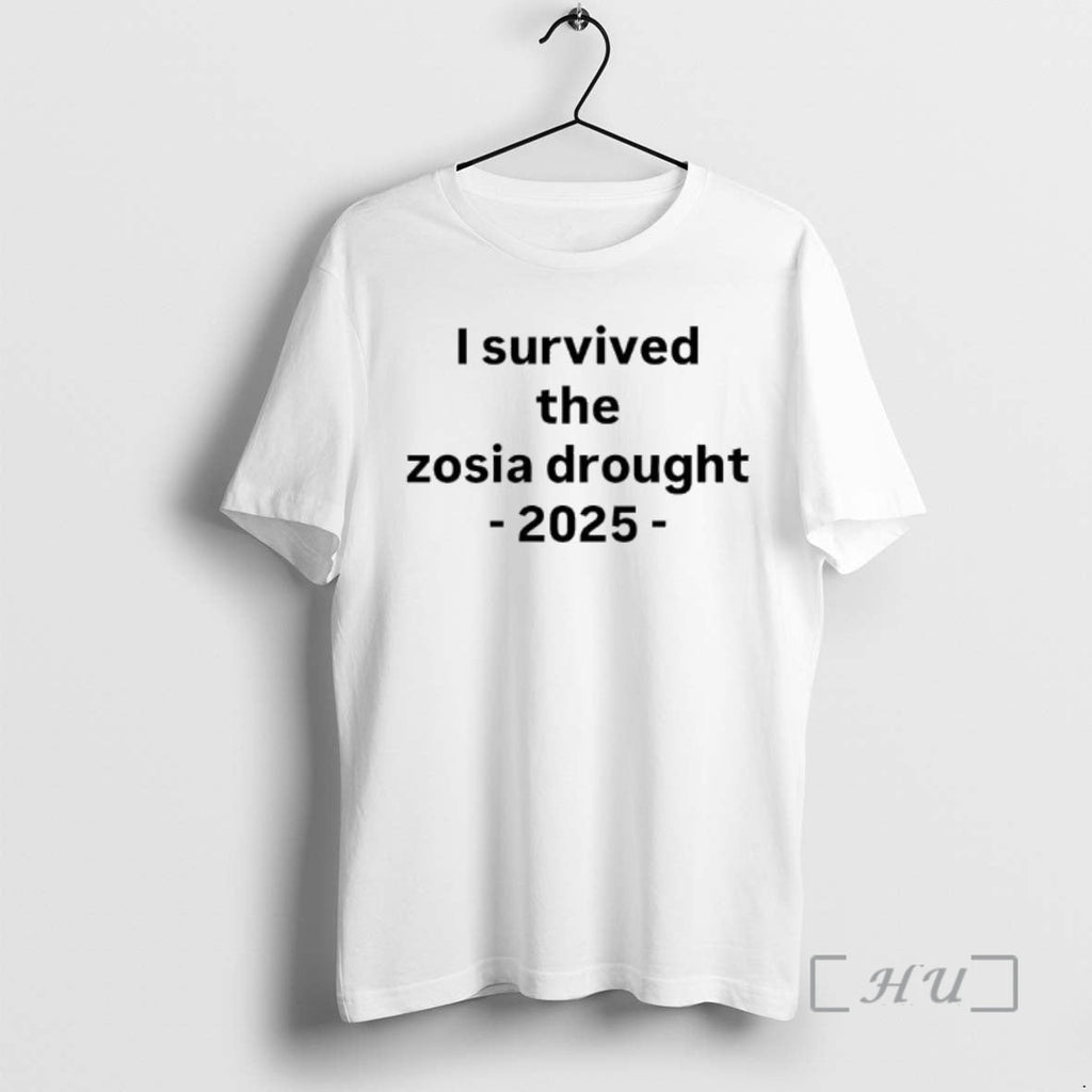 Officials I Survived Zosia Drought 2025 - Adult & Kids T-Shirts, Sweatshirts & Hoodies apparel design preview 1