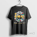 Officials Ibc Yule Love Merry Circle Black - Adult & Kids T-Shirts, Sweatshirts & Hoodies apparel design preview 1