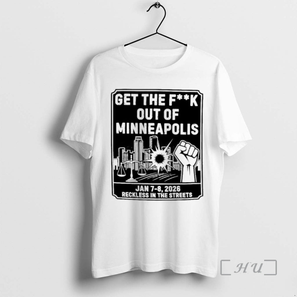 Officials Ice Get Fuck Out Minneapolis January 7 8th - Adult & Kids T-Shirts, Sweatshirts & Hoodies apparel design preview 1