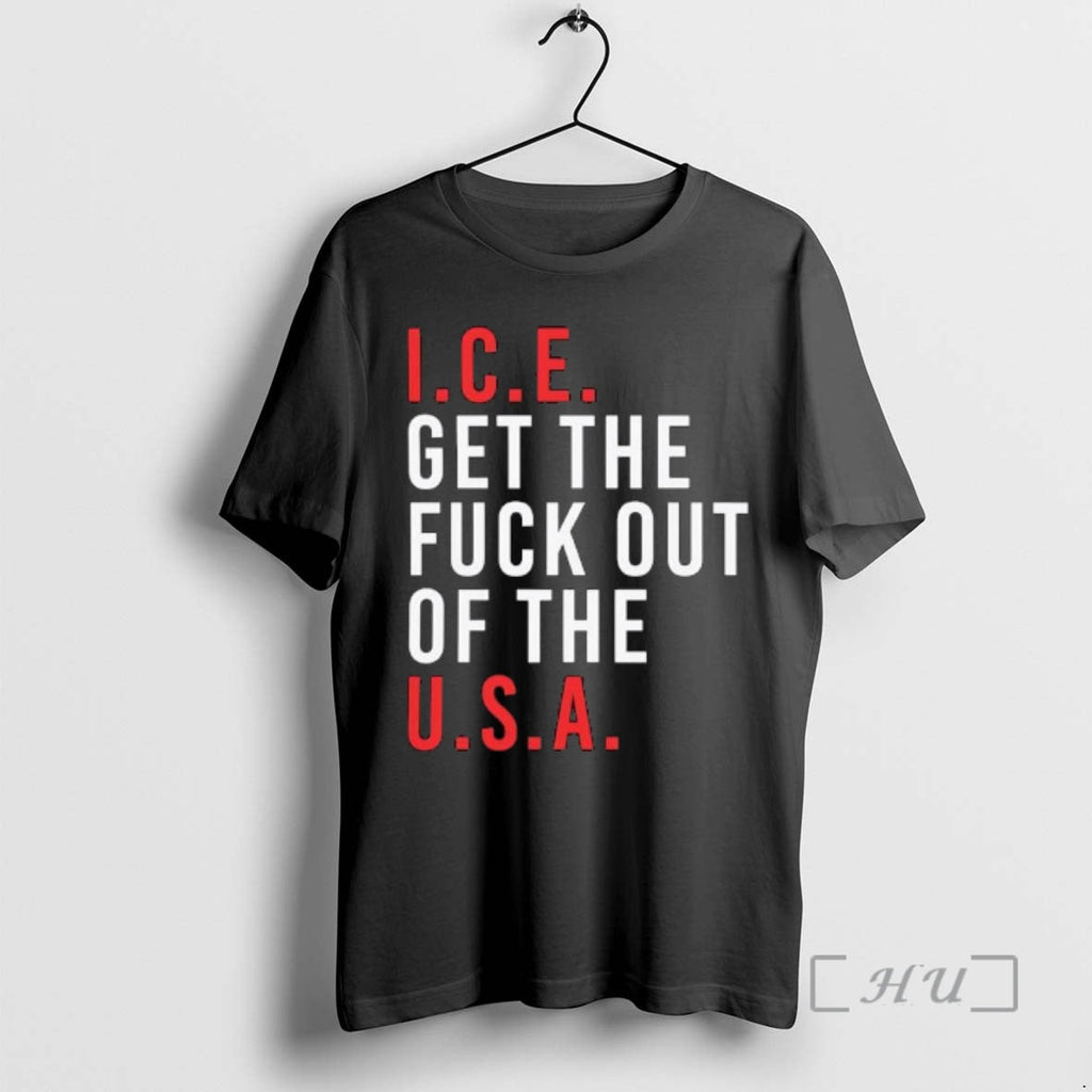 Officials Ice Get Fuck Out Usa - Adult & Kids T-Shirts, Sweatshirts & Hoodies apparel design preview 1