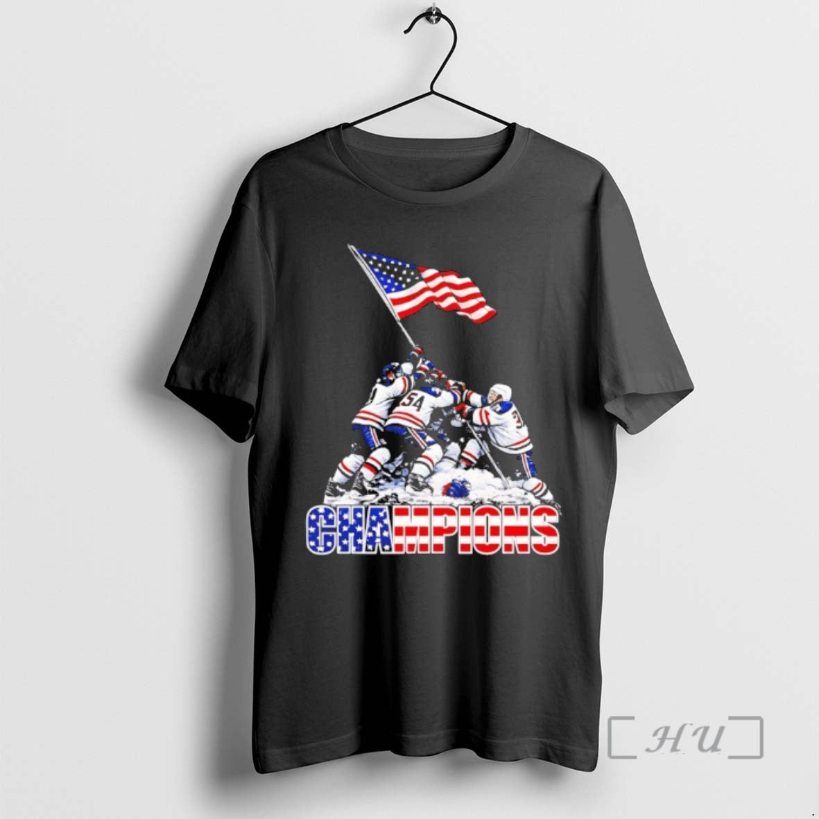 Officials Ice Hockey Champions 2026 Usa Players - Adult & Kids T-Shirts, Sweatshirts & Hoodies apparel design preview 1