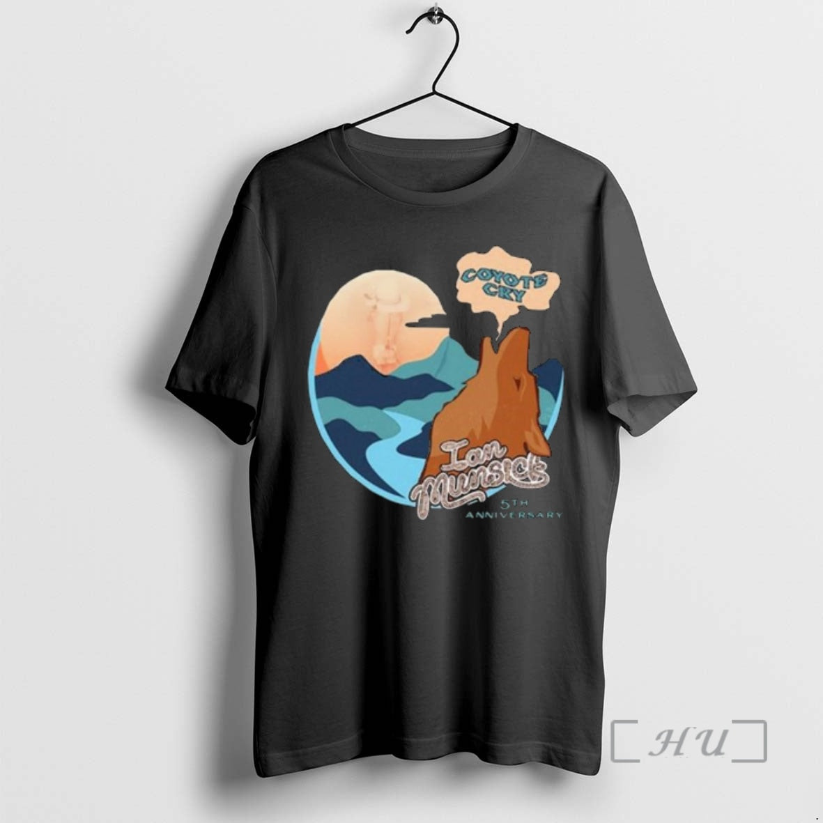 Officials Ian Munsick Coyote Cry 5th Anniversary - Adult & Kids T-Shirts, Sweatshirts & Hoodies apparel design preview 1