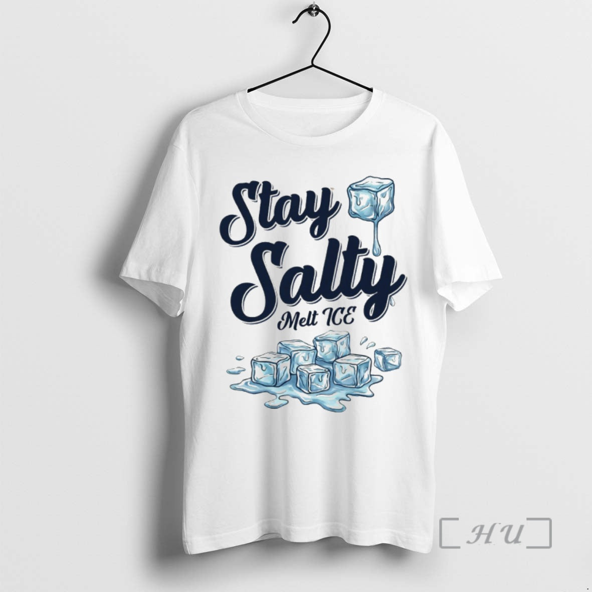 Officials Ice Stay Salty Melt Anti Abolish - Adult & Kids T-Shirts, Sweatshirts & Hoodies apparel design preview 1