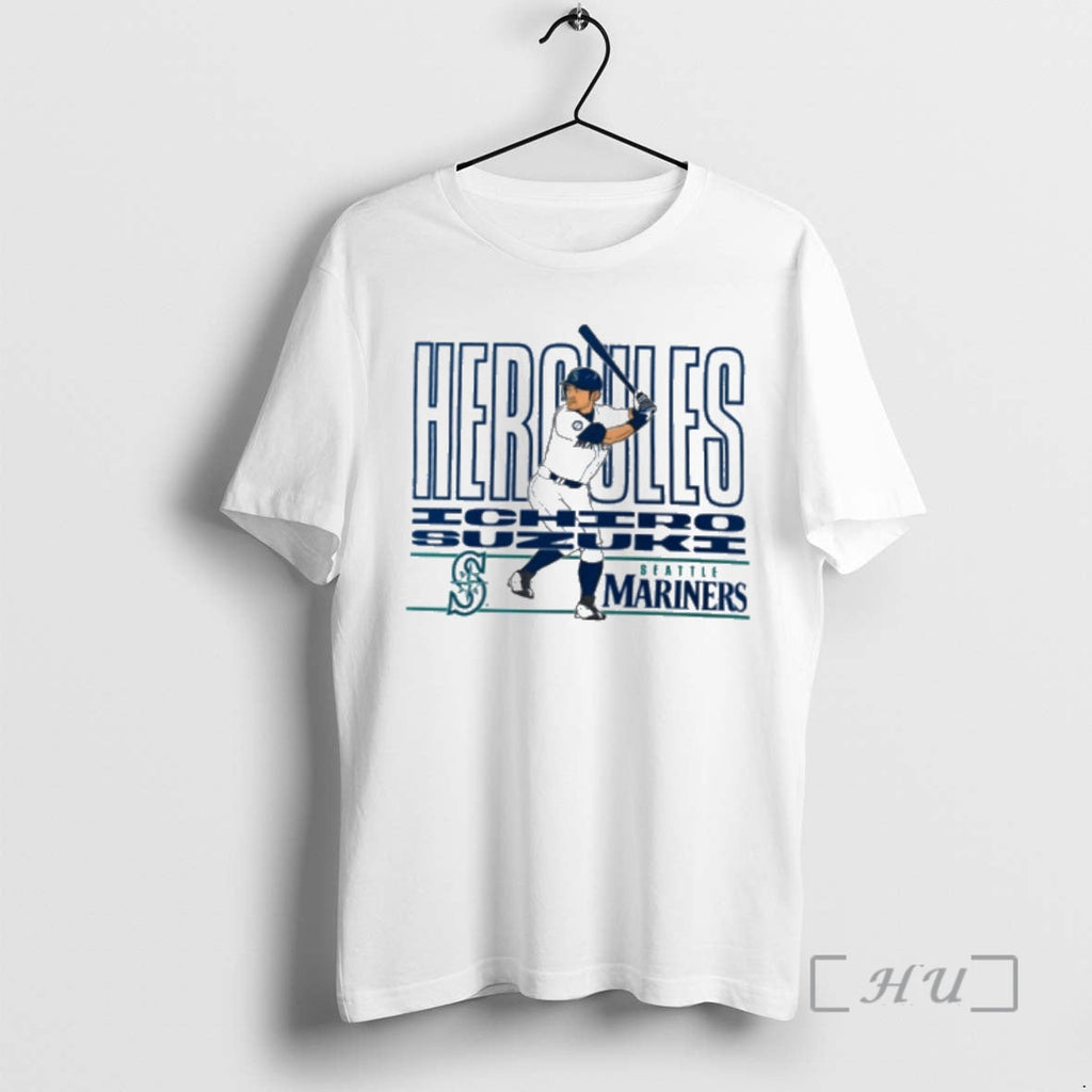 Officials Ichiro Suzuki Seattle Mariners Mlb - Adult & Kids T-Shirts, Sweatshirts & Hoodies apparel design preview 1