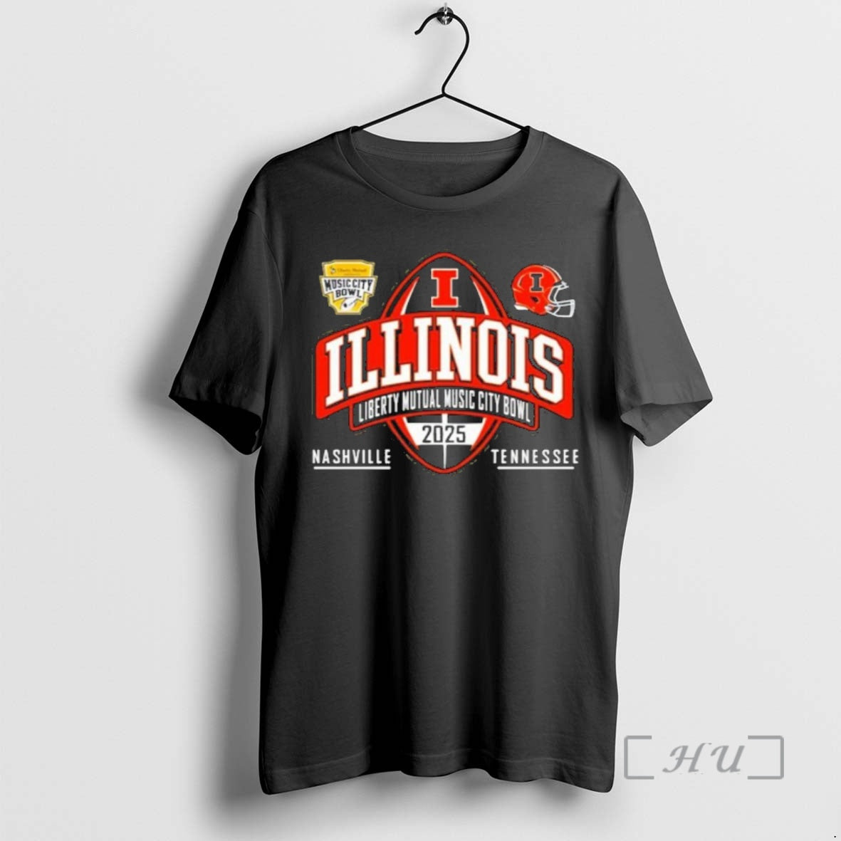 Officials Illinois Fighting Illini Liberty Mutual - Adult & Kids T-Shirts, Sweatshirts & Hoodies apparel design preview 1