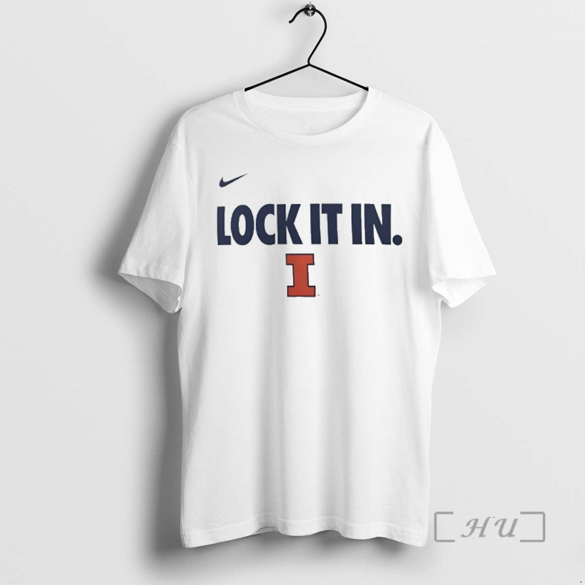 Officials Illinois Fighting Illini Lock It In 2026 On - Adult & Kids T-Shirts, Sweatshirts & Hoodies apparel design preview 1