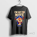 Officials Im Gay Maye Funny Hearts Mascot - Adult & Kids T-Shirts, Sweatshirts & Hoodies apparel design preview 1