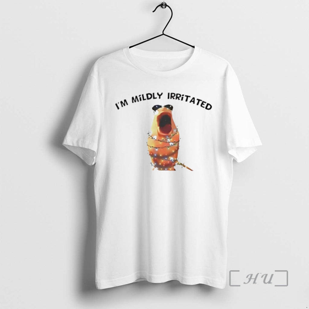 Officials Im Mildly Irritated Marcus Worm - Adult & Kids T-Shirts, Sweatshirts & Hoodies apparel design preview 1