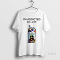 Officials Im Addicted Art - Adult & Kids T-Shirts, Sweatshirts & Hoodies apparel design preview 1