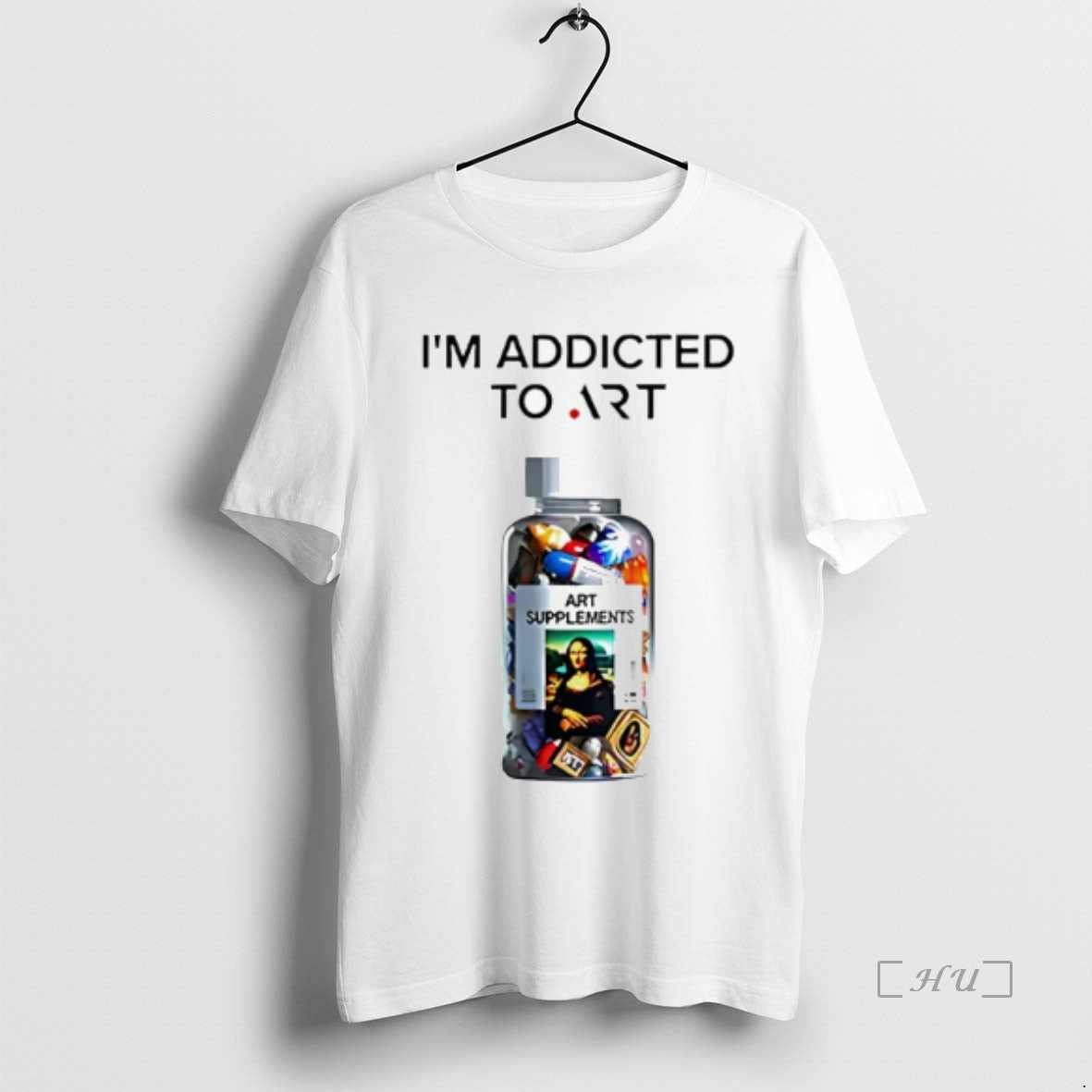 Officials Im Addicted Art - Adult & Kids T-Shirts, Sweatshirts & Hoodies apparel design preview 1