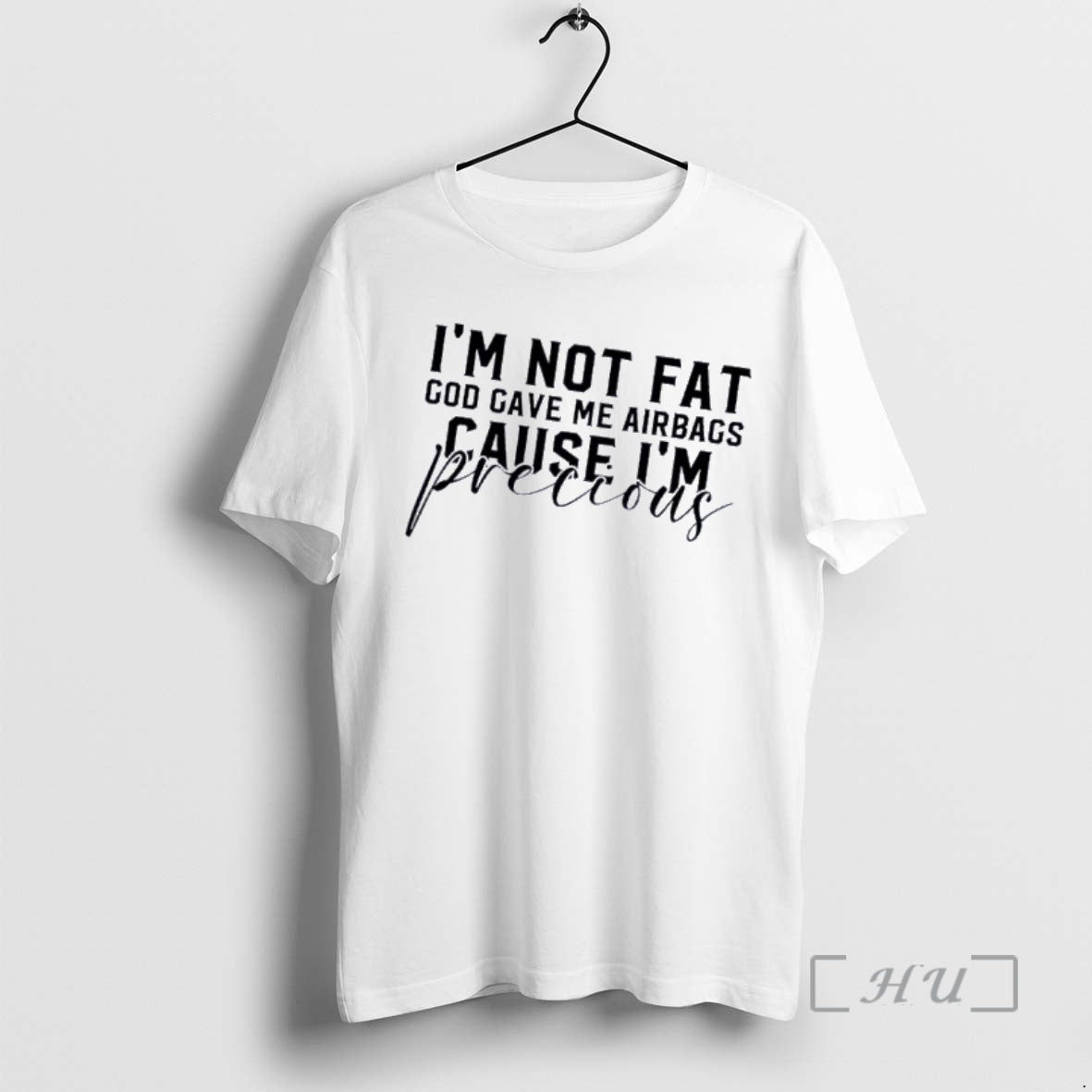 Officials Im Not Fat God Gave Me Airbags Because - Adult & Kids T-Shirts, Sweatshirts & Hoodies apparel design preview 1