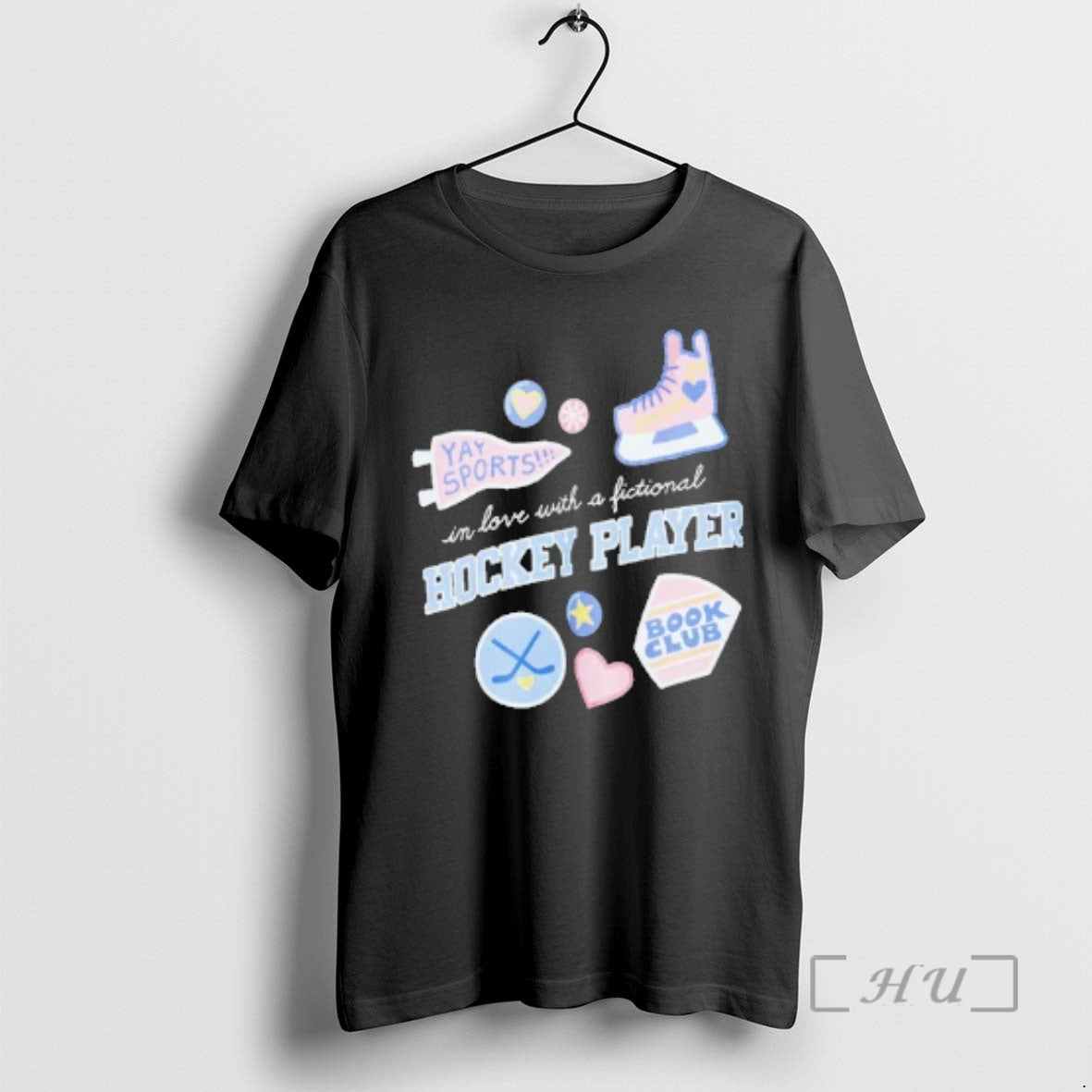 Officials Love Fictional Hockey Player - Adult & Kids T-Shirts, Sweatshirts & Hoodies apparel design preview 1