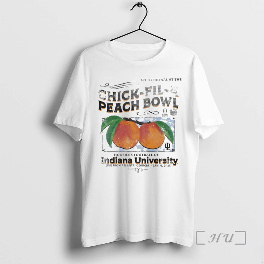 Officials Indiana University Football 2026 Chick Fil - Adult & Kids T-Shirts, Sweatshirts & Hoodies apparel design preview 1