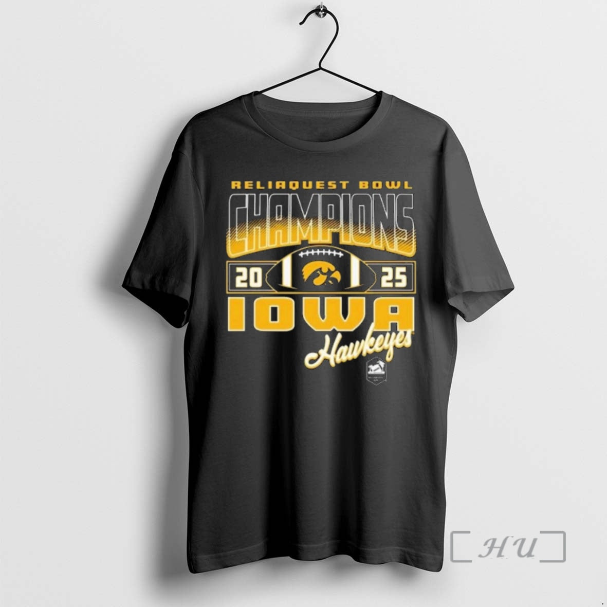 Officials Iowa Hawkeyes 2025 Reliaquest Bowl - Adult & Kids T-Shirts, Sweatshirts & Hoodies apparel design preview 1