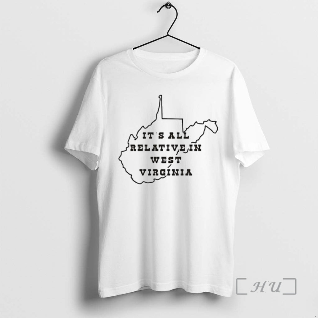 Officials All Relative West Virginia Map - Adult & Kids T-Shirts, Sweatshirts & Hoodies apparel design preview 1