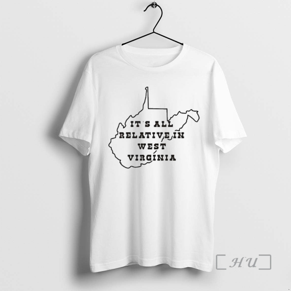 Officials All Relative West Virginia Map - Adult & Kids T-Shirts, Sweatshirts & Hoodies apparel design preview 1