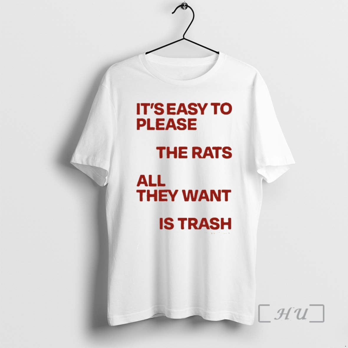 Officials Easy Please Rats All They Want Is Trash - Adult & Kids T-Shirts, Sweatshirts & Hoodies apparel design preview 1