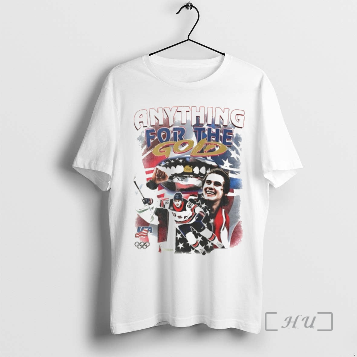 Officials Jack Hughes Usa Hockey Anything For The - Adult & Kids T-Shirts, Sweatshirts & Hoodies apparel design preview 1