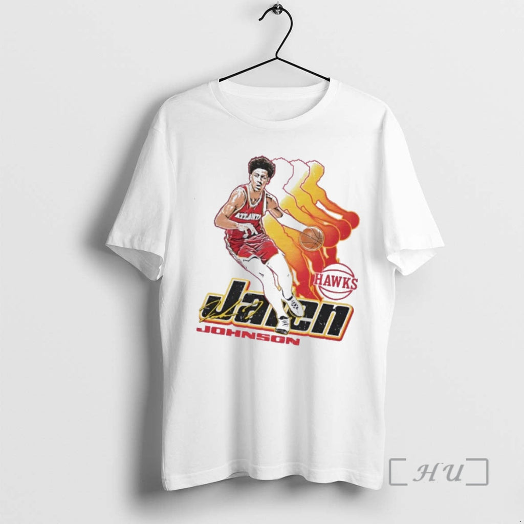 Officials Jalen Johnson Atlanta Hawks Basketball - Adult & Kids T-Shirts, Sweatshirts & Hoodies apparel design preview 1
