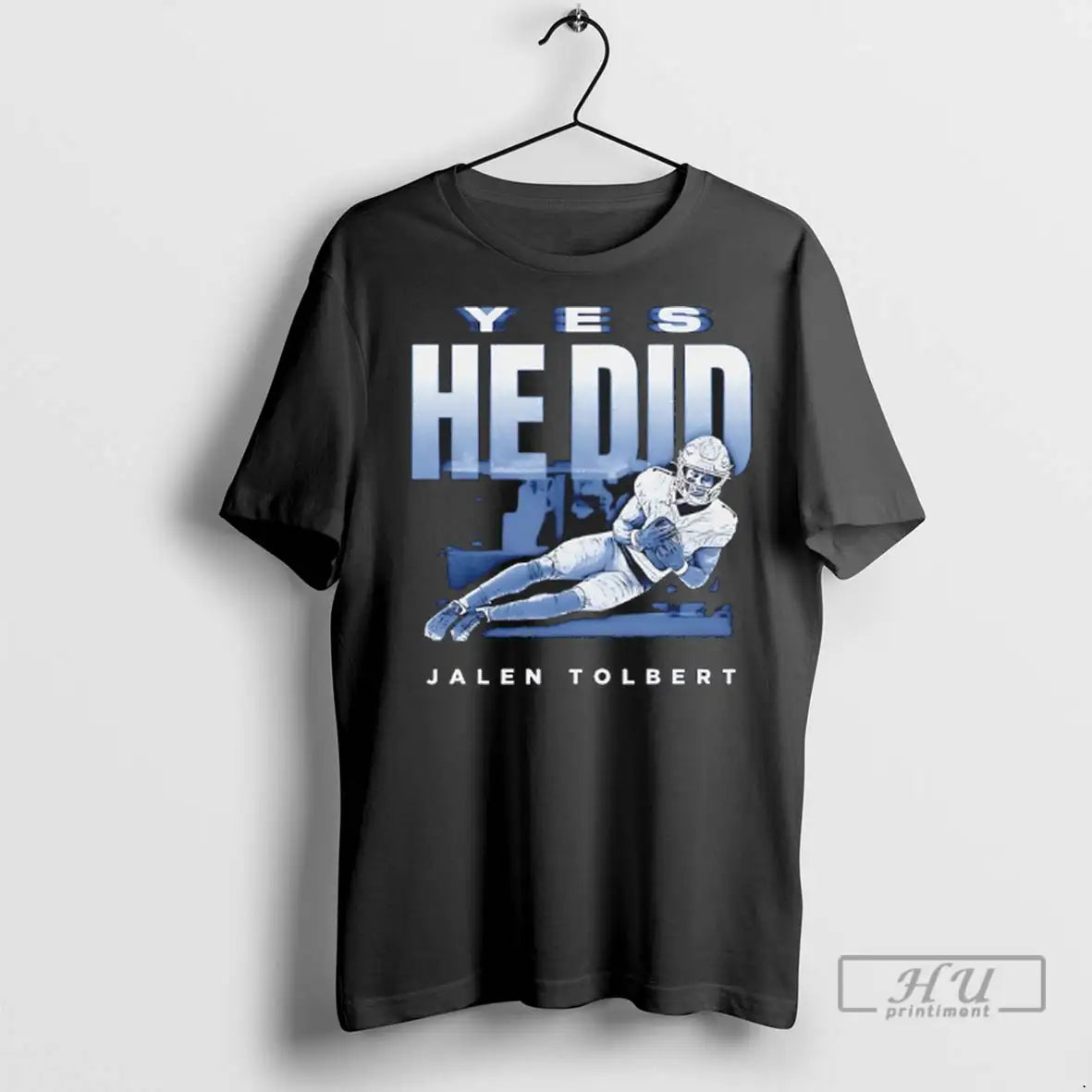 Officials Jalen Tolbert Yes He Did Dallas Cowboys - Adult & Kids T-Shirts, Sweatshirts & Hoodies apparel design preview 1