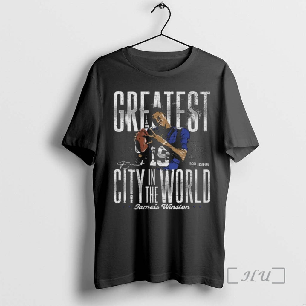 Officials Jameis Winston New York Greatest City World - Adult & Kids T-Shirts, Sweatshirts & Hoodies apparel design preview 1