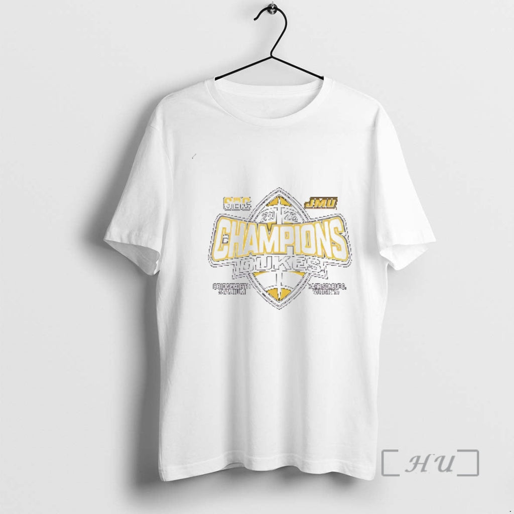 Officials James Madison Dukes Blue Sun Belt Football - Adult & Kids T-Shirts, Sweatshirts & Hoodies apparel design preview 1
