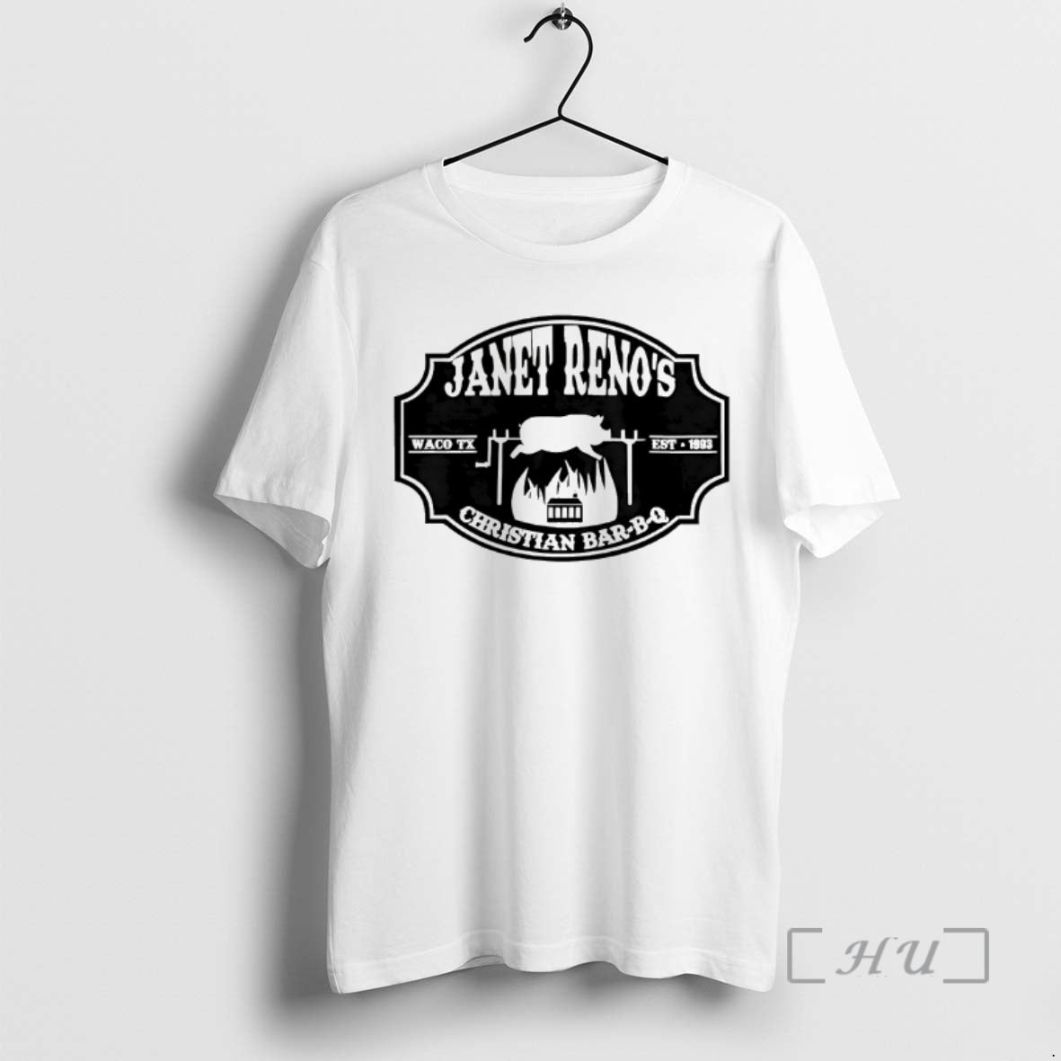 Officials Janet Renos Christian Bar B Q Waco Tx Est - Adult & Kids T-Shirts, Sweatshirts & Hoodies apparel design preview 1