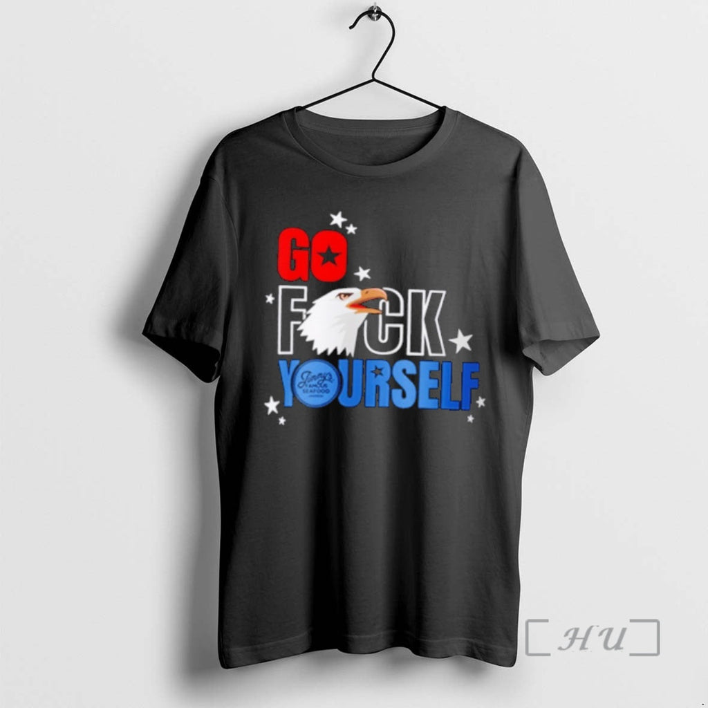Officials Jimmys Famous Seafood Go Fuck Yourself - Adult & Kids T-Shirts, Sweatshirts & Hoodies apparel design preview 1