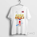 Officials Johannes Hoesflot Klaebo Six Gold Medals - Adult & Kids T-Shirts, Sweatshirts & Hoodies apparel design preview 1
