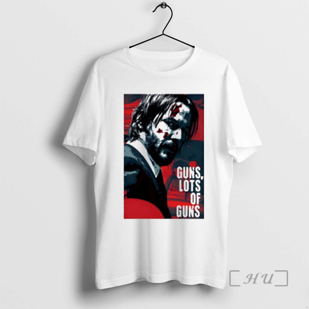 Officials John Wick Guns Lots Art - Adult & Kids T-Shirts, Sweatshirts & Hoodies apparel design preview 1