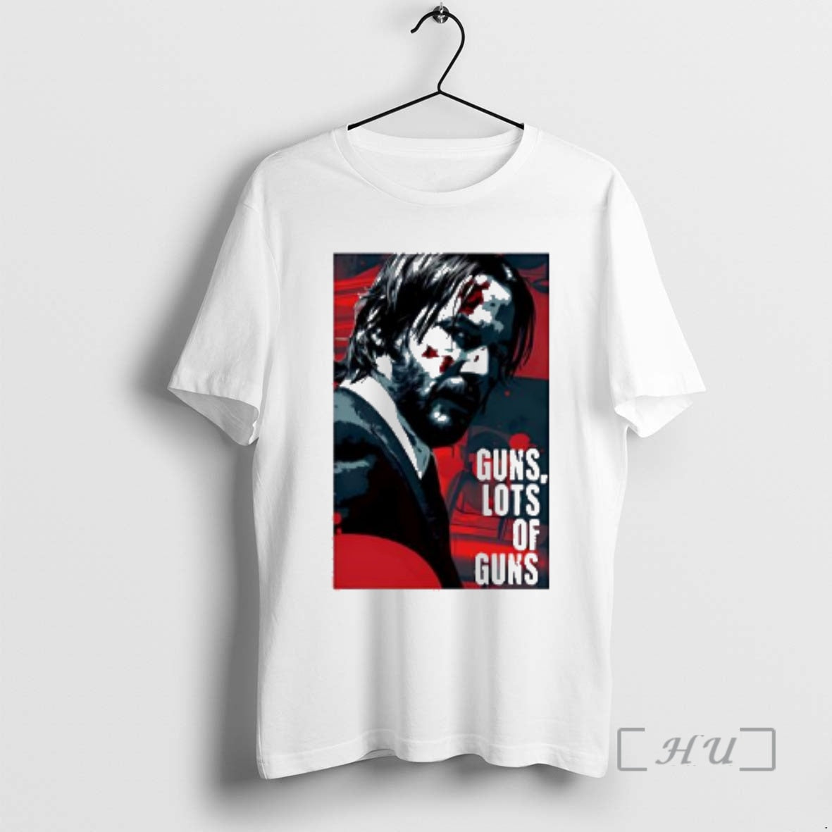 Officials John Wick Guns Lots Art - Adult & Kids T-Shirts, Sweatshirts & Hoodies apparel design preview 1