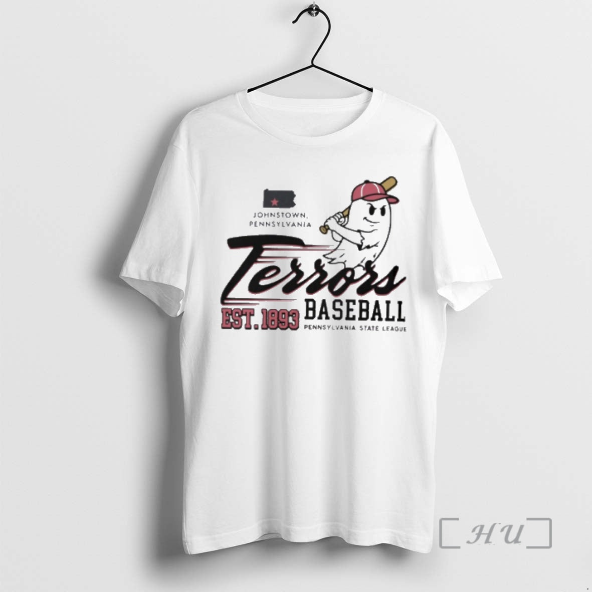Officials Johnstown Terrors Baseball 1893 - Adult & Kids T-Shirts, Sweatshirts & Hoodies apparel design preview 1