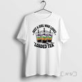 Officials Just Girl Who Loves Loaded Tea - Adult & Kids T-Shirts, Sweatshirts & Hoodies apparel design preview 1