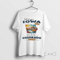Officials Just An Iowa Girl In A Colorado World Retro - Adult & Kids T-Shirts, Sweatshirts & Hoodies apparel design preview 1