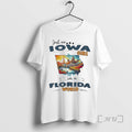 Officials Just An Iowa Girl In A Florida World Retro - Adult & Kids T-Shirts, Sweatshirts & Hoodies apparel design preview 1